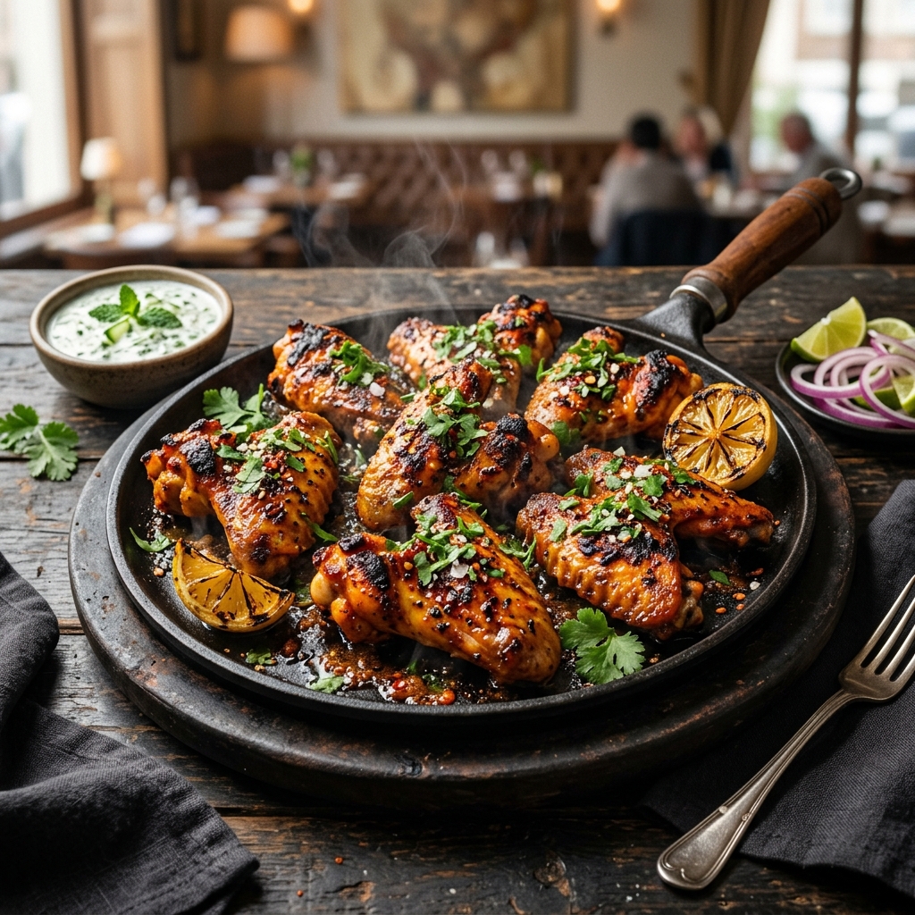 Marinated Tandoori Wings